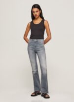 Women Denim Pepe Jeans Dion High Waisted Flared Fit Jeans 60J4063