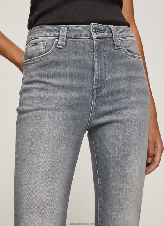 Women Denim Pepe Jeans Dion High Waisted Flared Fit Jeans 60J4063 - Image 3
