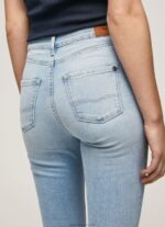 Women Denim Pepe Jeans Dion High Waisted Skinny Fit Jeans 60J4038 - Image 5