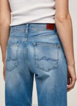 Women Denim Pepe Jeans Dover High Waisted Relaxed Fit Jeans 60J4084 - Image 5