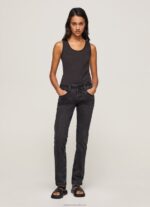 Women Denim Pepe Jeans Gen Midrise Regular Fit Jeans 60J4026
