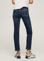 Women Denim Pepe Jeans Gen Straight Fit Mid Waist Jeans 60J404 - Image 4