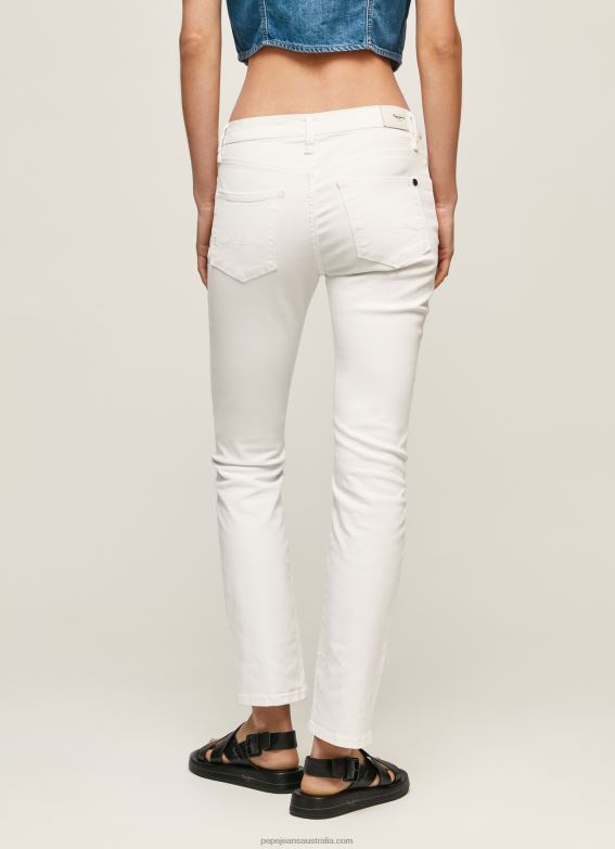 Women Denim Pepe Jeans Grace Slim Fit High Waist Jeans 60J4076 - Image 4