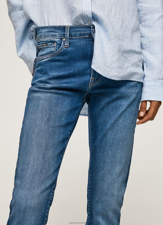Women Denim Pepe Jeans Grace Slim Fit High Waisted Jeans 60J4070 - Image 3