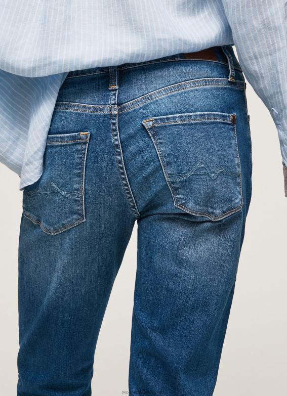 Women Denim Pepe Jeans Grace Slim Fit High Waisted Jeans 60J4070 - Image 5