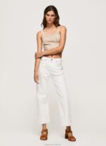 Women Denim Pepe Jeans Hazel High Waisted Regular Fit Jeans 60J402