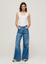Women Denim Pepe Jeans Jaimy High Waisted Wide Fit Jeans 60J4079