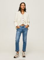 Women Denim Pepe Jeans Jolie Midrise Regular Fit Jeans 60J4020
