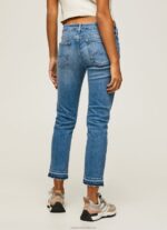 Women Denim Pepe Jeans Jolie Midrise Regular Fit Jeans 60J4020 - Image 4