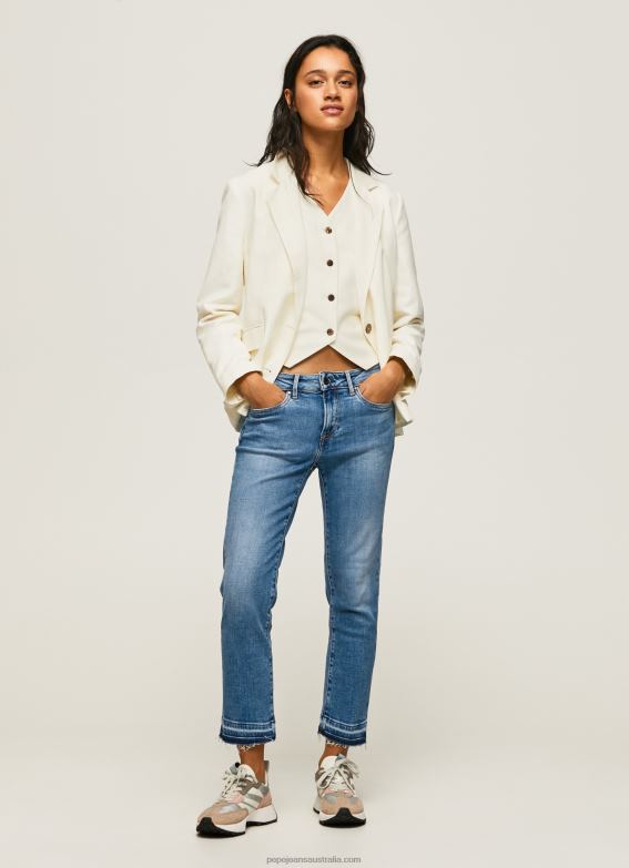 women_denim_pepe_jeans_jolie_midrise_regular_fit_jeans_60j4020.jpg Women Denim Pepe Jeans Jolie Midrise Regular Fit Jeans 60J4020 - Image 1
