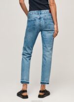 Women Denim Pepe Jeans Jolie Midrise Regular Fit Jeans 60J4029 - Image 4