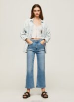 Women Denim Pepe Jeans Lexa Sky High Waisted Wide Fit Jeans 60J4090