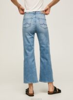 Women Denim Pepe Jeans Lexa Sky High Waisted Wide Fit Jeans 60J4090 - Image 4