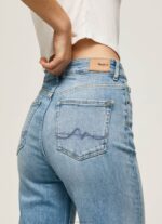 Women Denim Pepe Jeans Lexa Sky High Waisted Wide Fit Jeans 60J4090 - Image 5