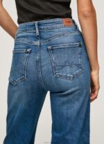 Women Denim Pepe Jeans Lexa Sky High Waisted Wide Fit Jeans 60J4091 - Image 5