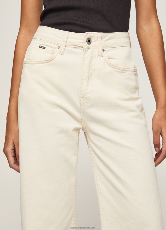 Women Denim Pepe Jeans Lexa Sky Wide Fit High Waist Jeans 60J4094 - Image 3