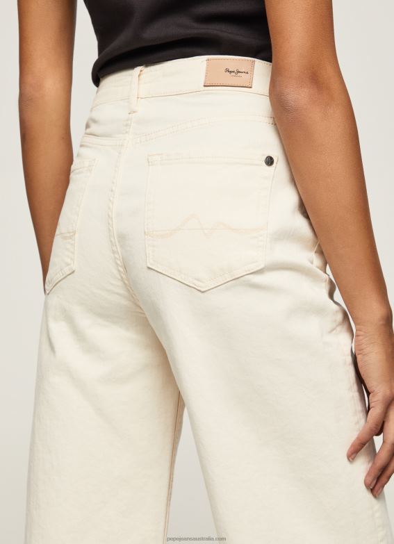Women Denim Pepe Jeans Lexa Sky Wide Fit High Waist Jeans 60J4094 - Image 5