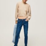 Women Denim Pepe Jeans Lola Midrise Skinny Fit Jeans 60J4039