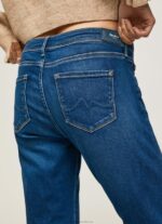Women Denim Pepe Jeans Lola Midrise Skinny Fit Jeans 60J4039 - Image 5