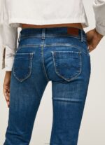 Women Denim Pepe Jeans New Brooke Midrise Regular Fit Jeans 60J4011 - Image 5