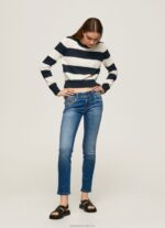 Women Denim Pepe Jeans New Brooke Midrise Regular Fit Jeans 60J408