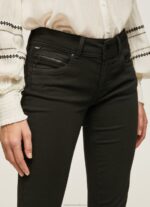 Women Denim Pepe Jeans New Brooke Regular Fit Mid Waist Jeans 60J407 - Image 3
