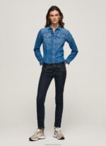 Women Denim Pepe Jeans New Brooke Slim Fit Mid Waist Jeans 60J409