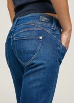 Women Denim Pepe Jeans New Gen Midrise Regular Fit Jeans 60J4012 - Image 4