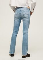 Women Denim Pepe Jeans Piccadilly Midrise Slim Fit Jeans 60J4072 - Image 4