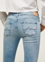 Women Denim Pepe Jeans Piccadilly Midrise Slim Fit Jeans 60J4072 - Image 5