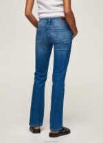 Women Denim Pepe Jeans Piccadilly Midrise Slim Fit Jeans 60J4075 - Image 4