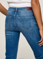 Women Denim Pepe Jeans Piccadilly Midrise Slim Fit Jeans 60J4075 - Image 5