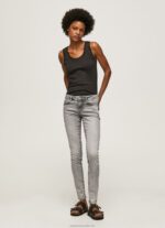 Women Denim Pepe Jeans Pixie Midrise Skinny Fit Jeans 60J4043