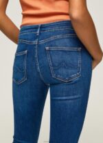 Women Denim Pepe Jeans Pixie Midrise Skinny Fit Jeans 60J4050 - Image 5