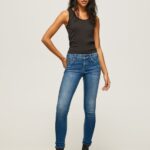Women Denim Pepe Jeans Pixie Skinny Fit Midrise Jeans 60J4054