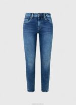 Women Denim Pepe Jeans Regent High Waisted Skinny Fit Jeans 60J4046 - Image 5