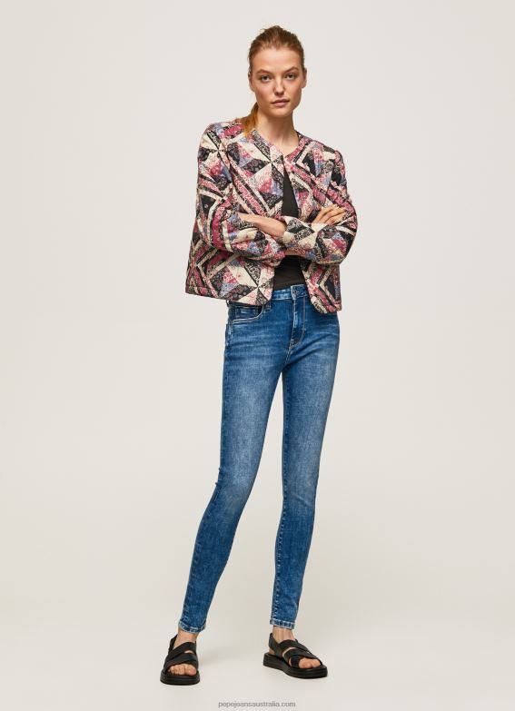 women_denim_pepe_jeans_regent_high_waisted_skinny_fit_jeans_60j4046.jpg Women Denim Pepe Jeans Regent High Waisted Skinny Fit Jeans 60J4046 - Image 1