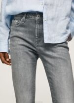 Women Denim Pepe Jeans Regent High Waisted Skinny Fit Jeans 60J4047 - Image 3