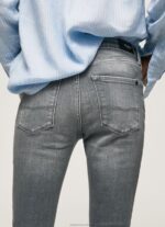 Women Denim Pepe Jeans Regent High Waisted Skinny Fit Jeans 60J4047 - Image 5