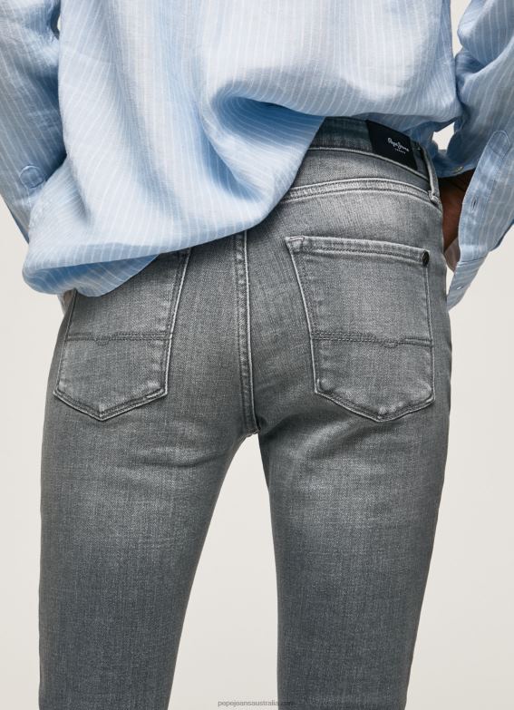 Women Denim Pepe Jeans Regent High Waisted Skinny Fit Jeans 60J4047 - Image 5
