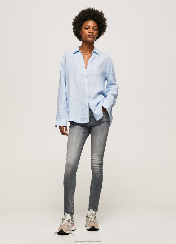 women_denim_pepe_jeans_regent_high_waisted_skinny_fit_jeans_60j4047.jpg Women Denim Pepe Jeans Regent High Waisted Skinny Fit Jeans 60J4047 - Image 1
