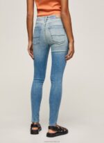 Women Denim Pepe Jeans Regent High Waisted Skinny Fit Jeans 60J4052 - Image 5