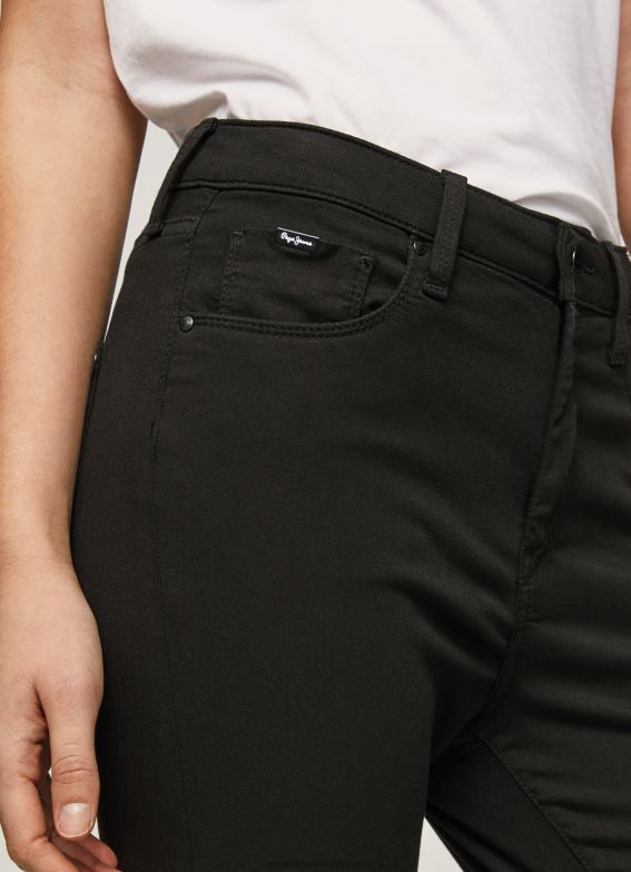 Women Denim Pepe Jeans Regent Skinny Fit High Waist Jeans 60J4055 - Image 3
