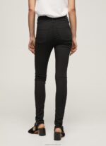 Women Denim Pepe Jeans Regent Skinny Fit High Waist Jeans 60J4055 - Image 4