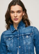 Women Denim Pepe Jeans Regular Fit Denim Jacket 60J40138 - Image 2