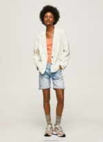 Women Denim Pepe Jeans Regular Fit Denim Shorts 60J40499