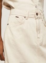 Women Denim Pepe Jeans Regular Fit Denim Skirt 60J40474 - Image 4