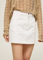 Women Denim Pepe Jeans Regular Fit Denim Skirt 60J40491 - Image 3