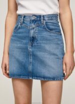 Women Denim Pepe Jeans Regular Fit Denim Skirt 60J40495 - Image 3