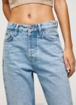 Women Denim Pepe Jeans Robyn High Waisted Regular Fit Jeans 60J4016 - Image 3